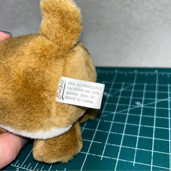 Puffkins Mini Collection 4.5" dog plush #6654 Bosley 1998 - Picture 12 of 12